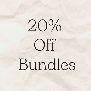 Save 20% when you bundle 2 +